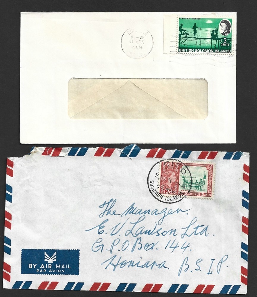 Solomon Islands 1961-69 covers (25)