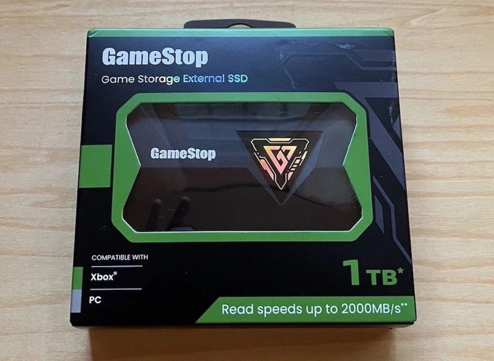 GameStop 1TB Game Storage USB-C External SSD - For Xbox/PC 2000MB/s - 48.14