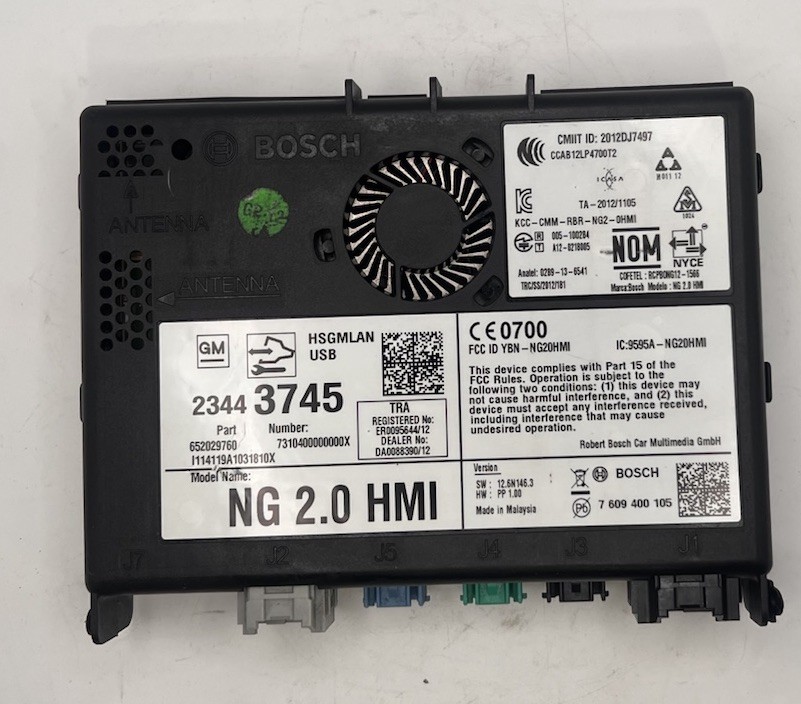 2015 GMC SIERRA HUMAN INTERFACE HMI 23443745