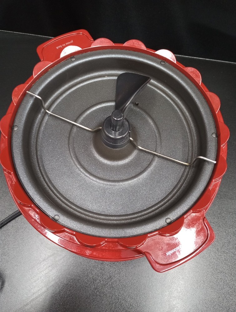 Cuisinart CPM-950 Red 10-cup Easy Pop Plus Popcorn Maker. Tested Working.