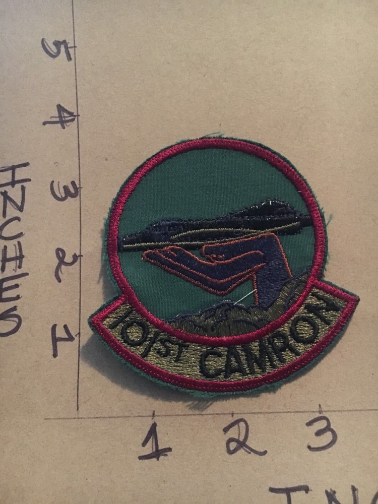 USAF 101st Camron Squadron subdued patch 5/22/25