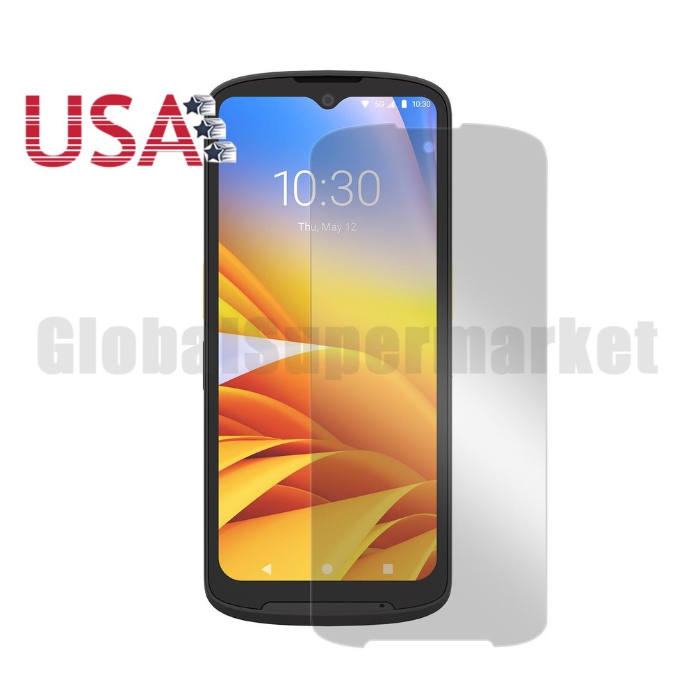 US SHIP 3-PACK Tempered Glass Screen Protector for Zebra TC15 Barcode Scanner