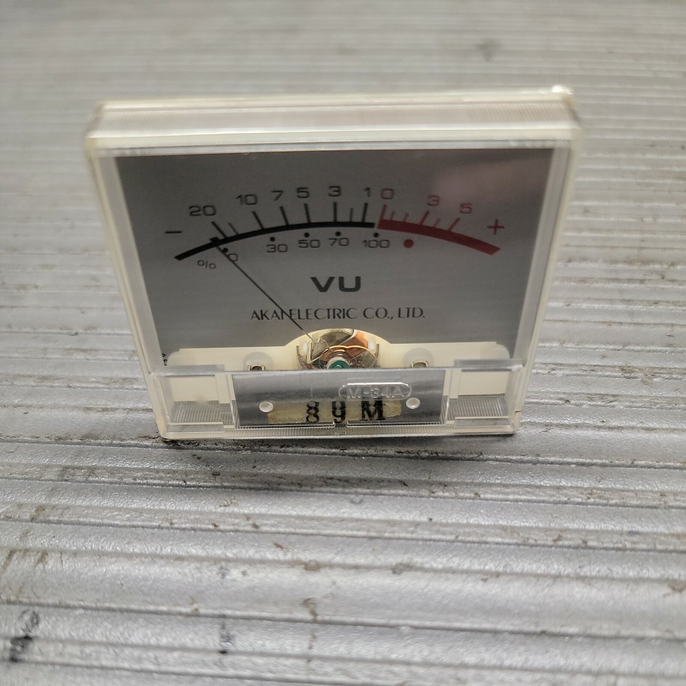 Akai Gxc-709d Cassette Deck Vu Meter