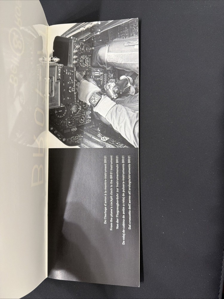 Bell & Ross BR01-97 Booklet Manual