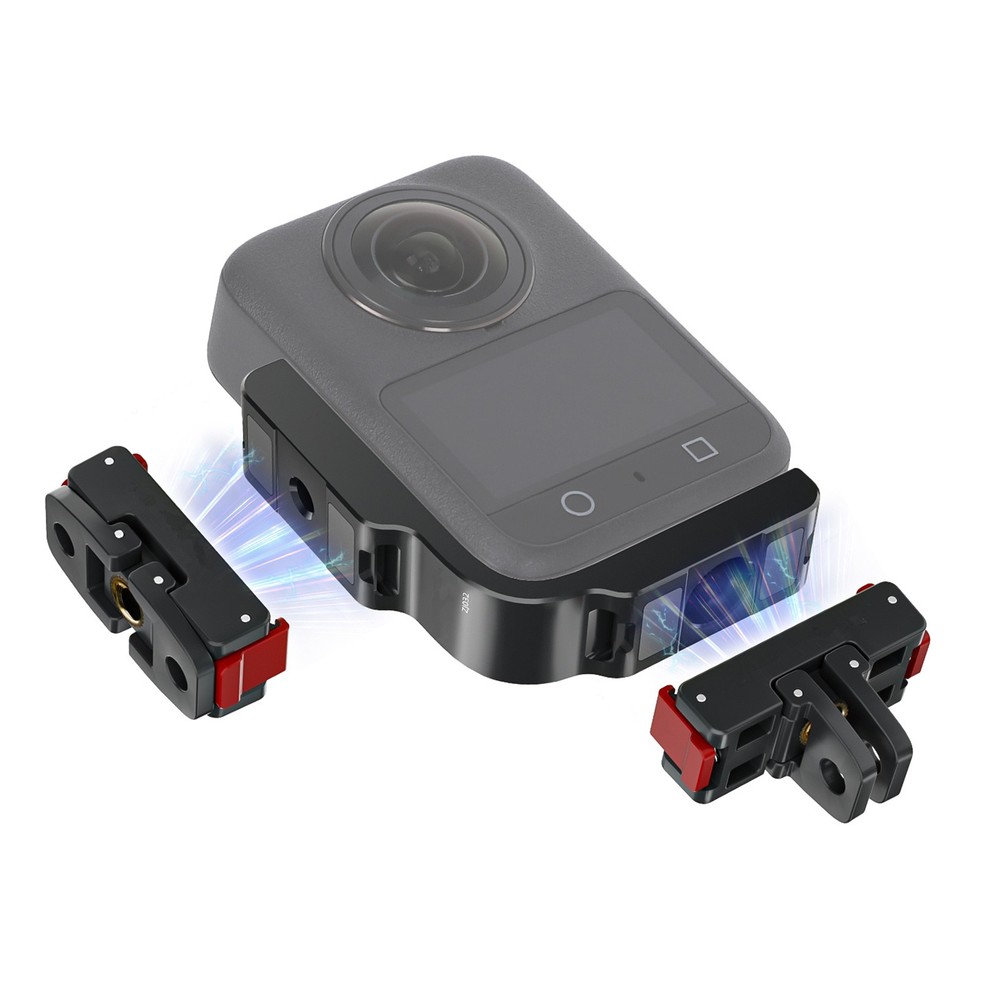 L-shaped Magnetic Quick Release Mount for DJI Osmo 360 Horizontal Vertical