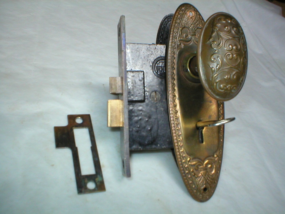 Antique Victorian Era Door Hardware