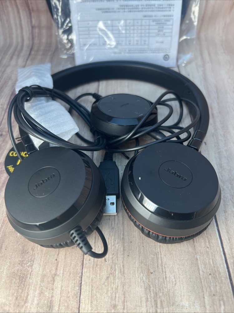 Jabra GN HSC016 Evolve 20 Stereo MS Corded USB Headset Version D