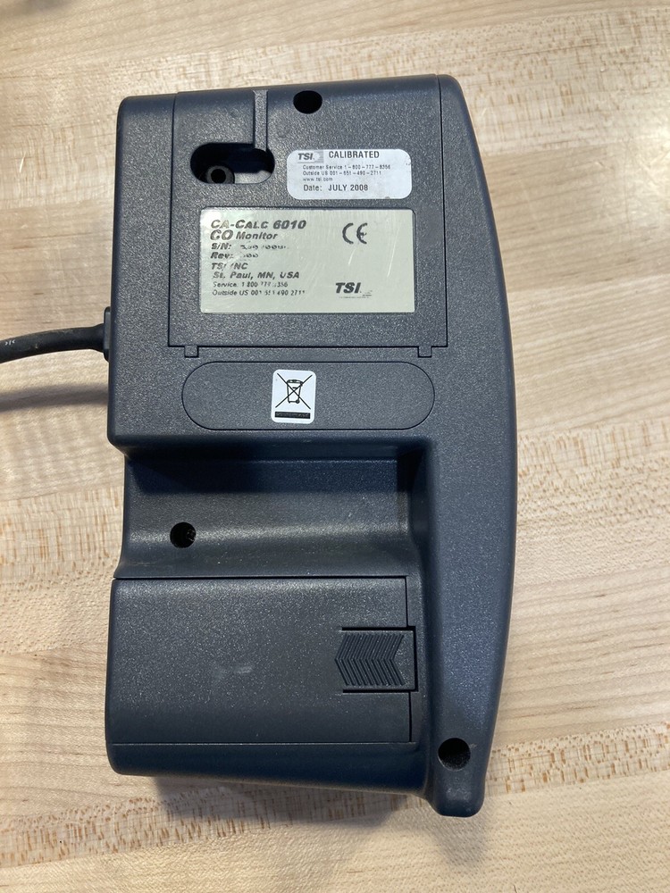 TSI CA-6010 CA-CALC Combustion Analyzer, Excellent Tested Working Condition