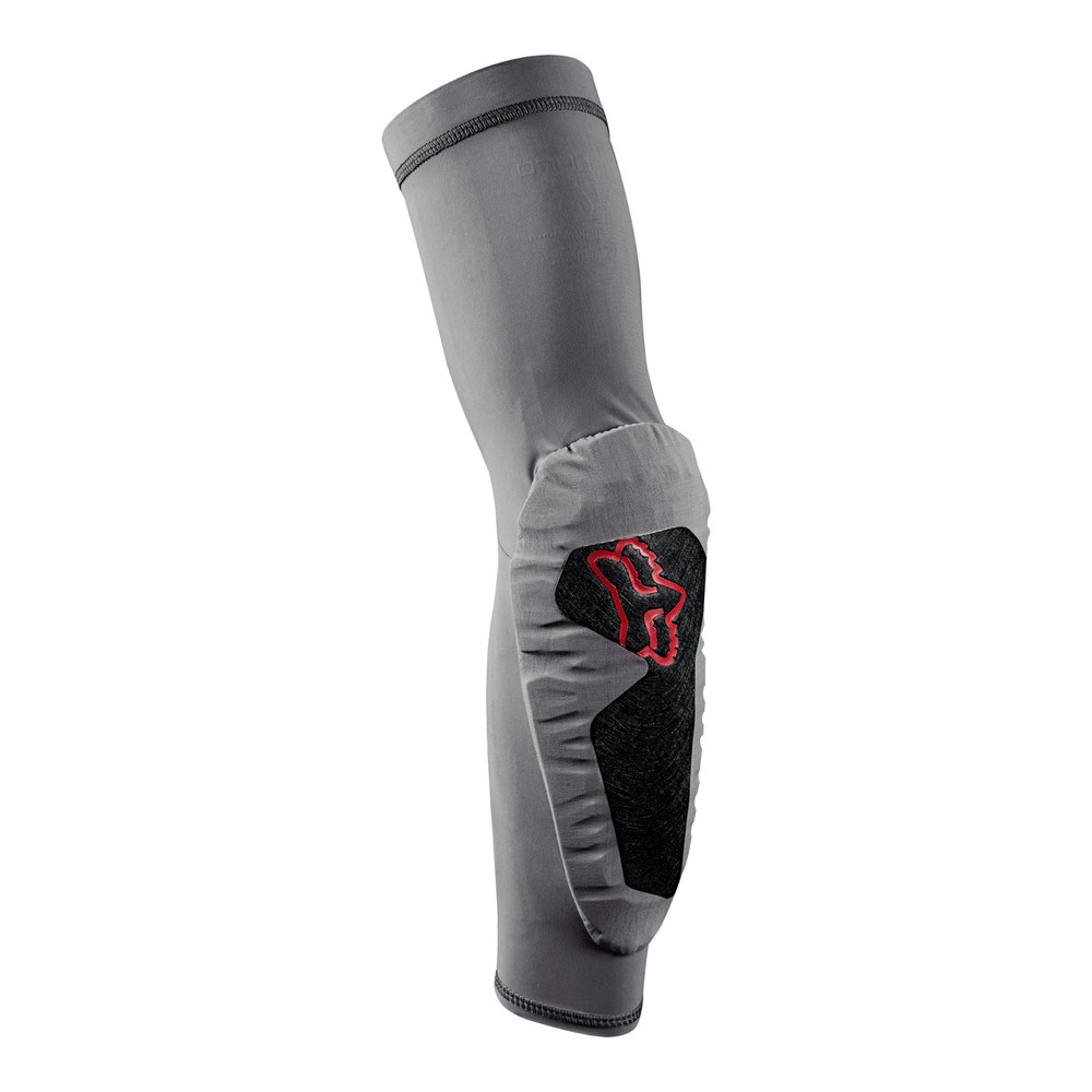 Fox Racing Enduro Pro Elbow Slip-On MTB Bicycle Sleeve Pair Grey Large