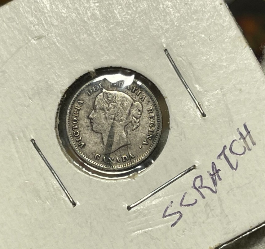 1899 Canada 5 Cents Coin