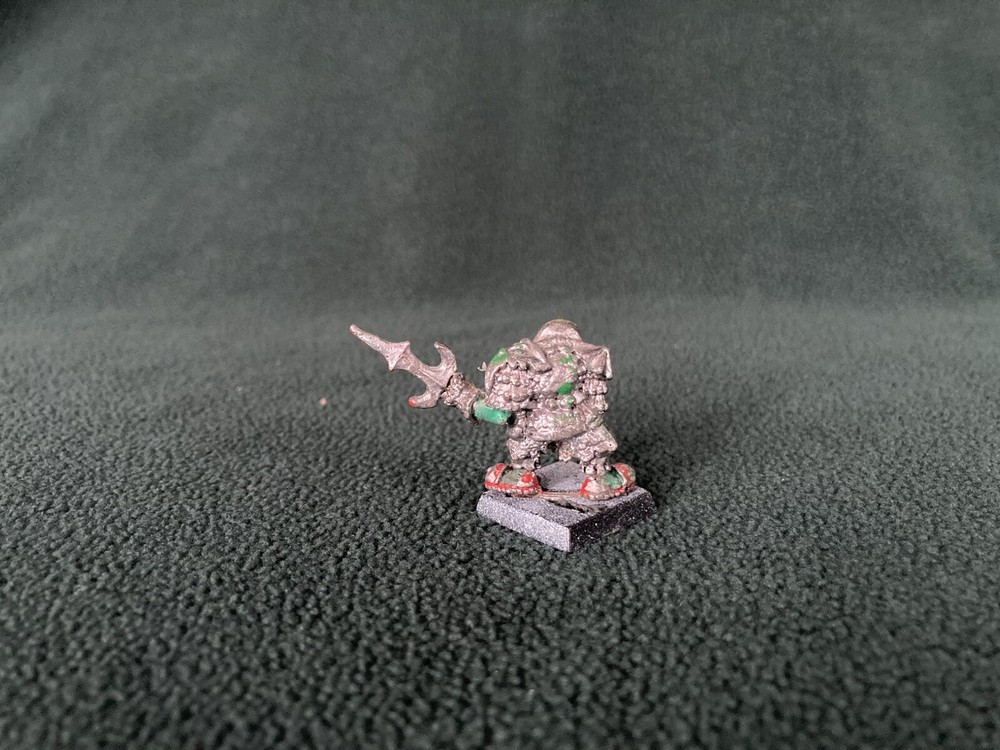 Warhammer Fantasy Command Group Champion Orc 1988 - Metal OOP