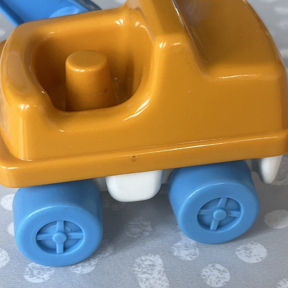 Matchbox Live-n-Learn Road Digger and figure used