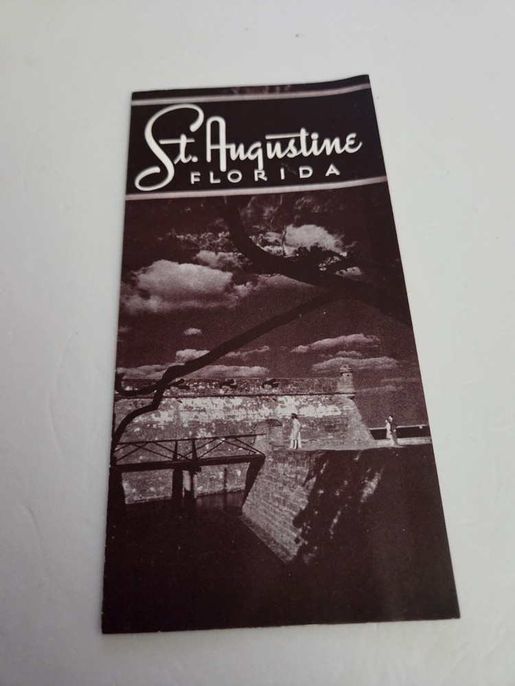 Small Vintage St. Augustine Brochure