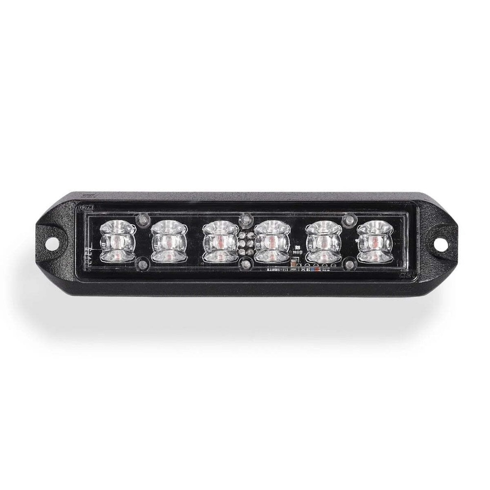 6 LED Emergency Vehicle Grille Warning Light Head