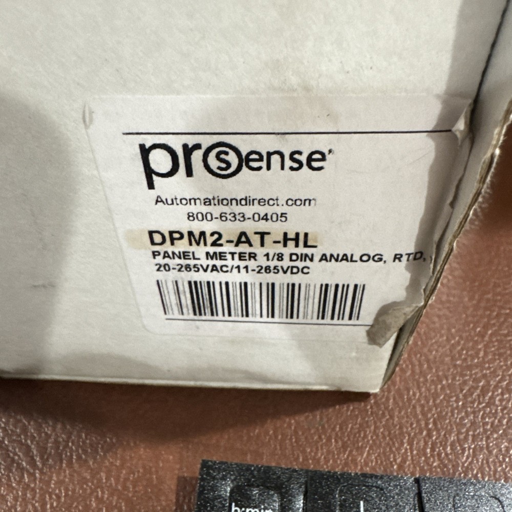 Prosense DPM2-AT-HL Digital Panel Meter - Automation Direct