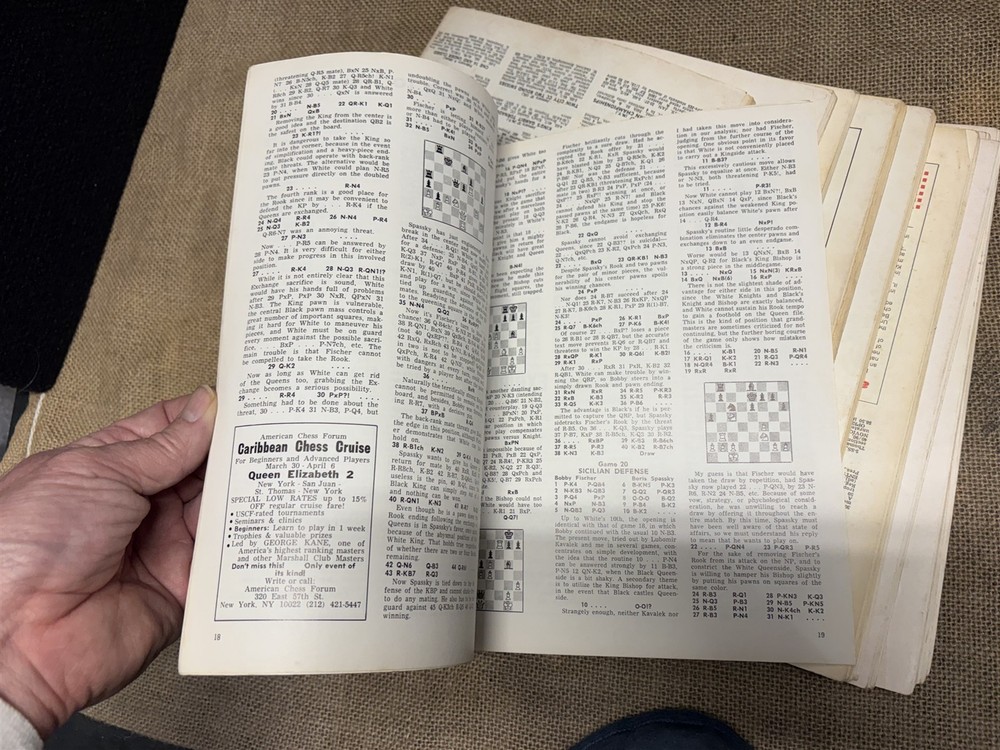1973 Chess Life & Review magazine, all 12 issues