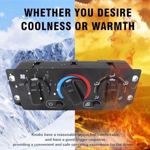 25110700 Climate Control Module AC Heater Control Panel Switch Compatible with