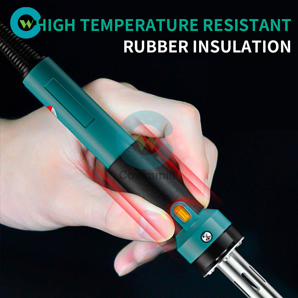60W Soldering Iron Mica Heating Core Welding Irons Solder Tools Adjustable Temp