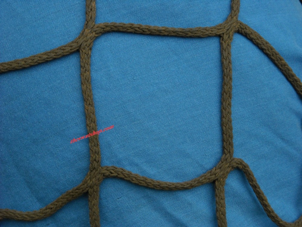 US WWII HELMET NET WIDE SPACED CARGO NET TYPE USM1