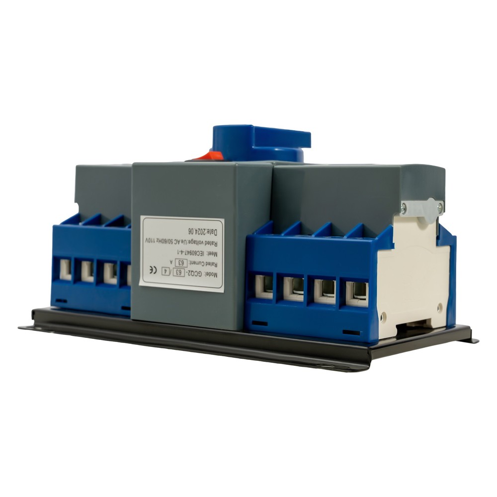 4P Dual Power Automatic Transfer Switch ATS CB level M6 Mini Change-over Switch