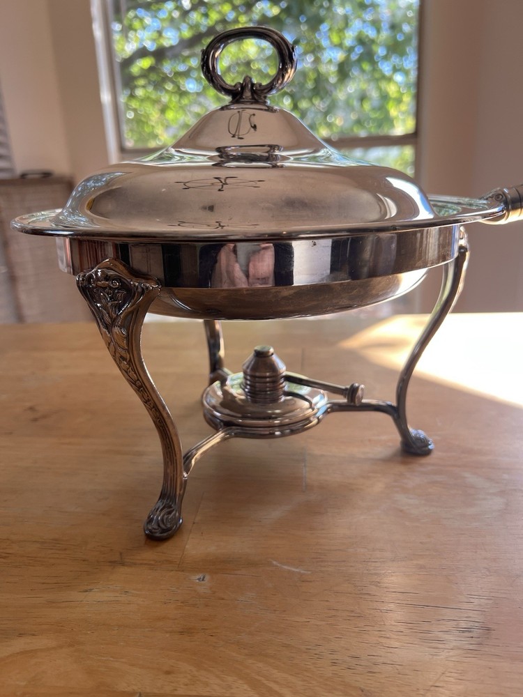 Gorham Silver Plate Chafing Dish, 1960’s