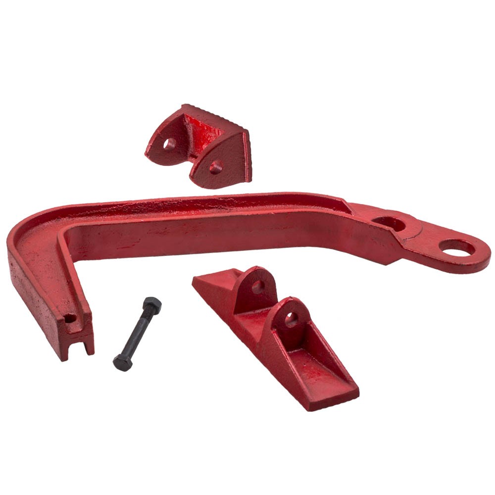 1 Set 6 TON Auto Body Frame Jumbo Fast Deep Hook Clamp Up Chassis Dent Puller