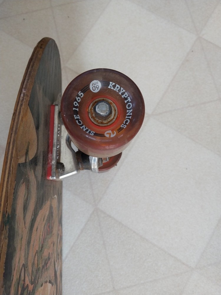 Kryptonics Skateboard Complete With Kryptonics Wheels 30"×8"