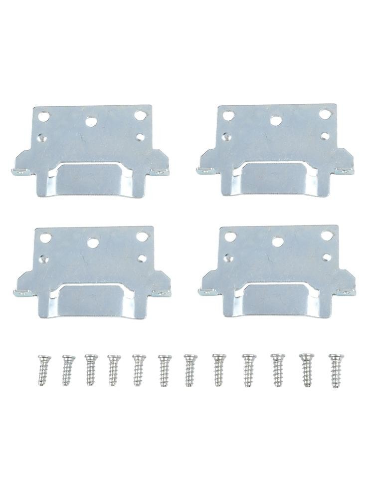 4 Pack Bed Frame Mounting Plates Compatible with 116791 for Multiple Uses
