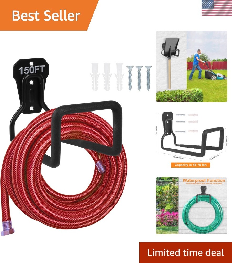 Heavy Duty Hose Hanger Wall Mount
