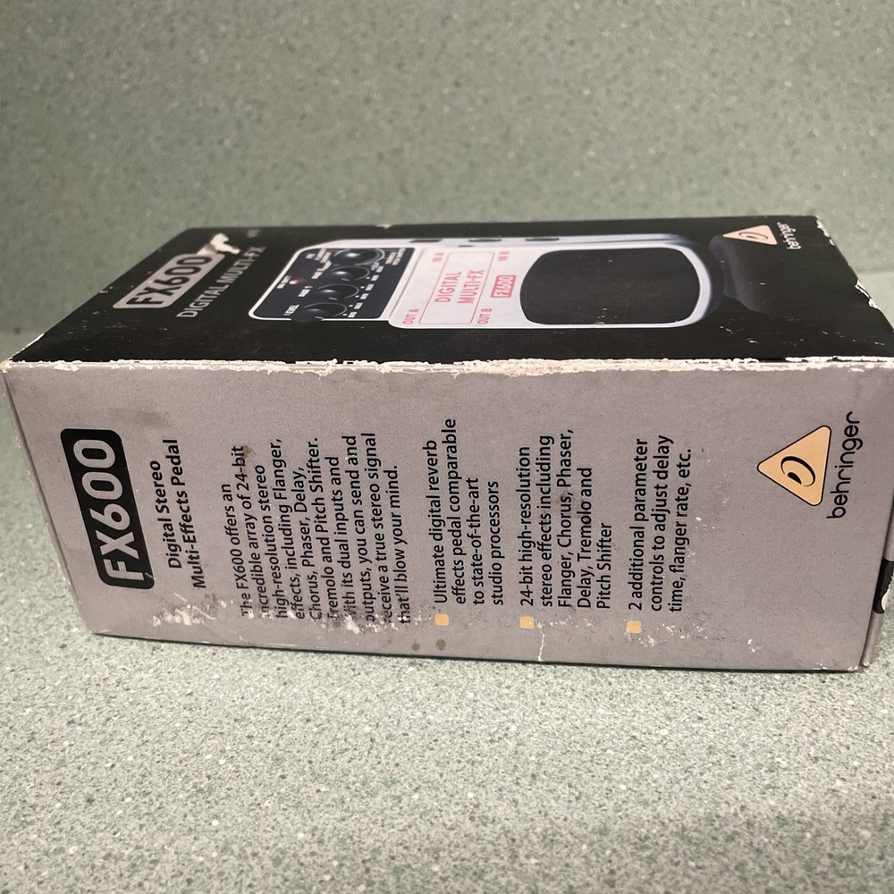 Behringer Fx600 Multi-Effector Electric Guitar Effecter