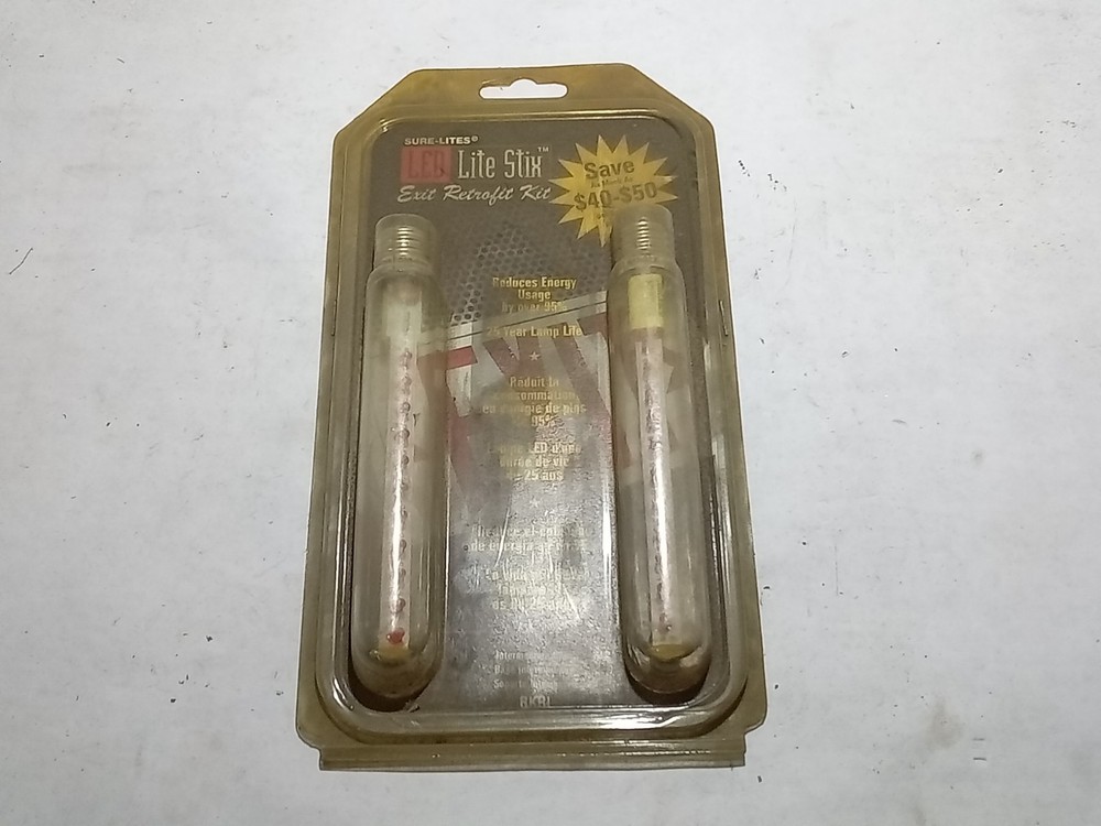 Sure-Lites LED Lit Stix Exit Retrofit Kit  3JL40 (M9C4)