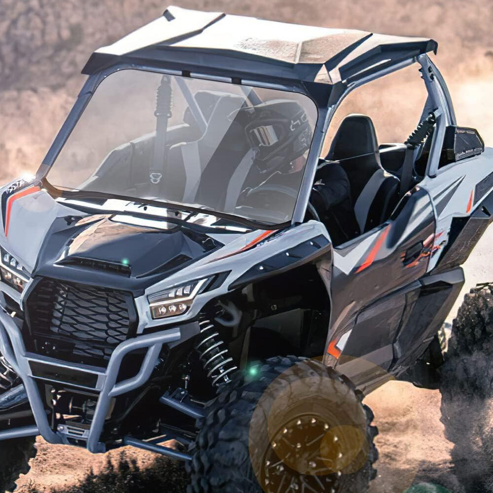 Scratch-Resistant UTV Front Full Windshield For Polaris XP 900 XP 4 900 2011-14