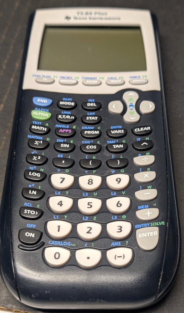 Texas Instruments TI-84 Plus Graphing Calculator No Cover Tested