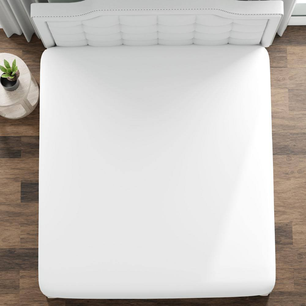 Waterproof Vinyl Fitted Twin Mattress Protector
