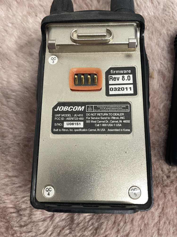 Parts! Jobcom VHF Model: JU-410