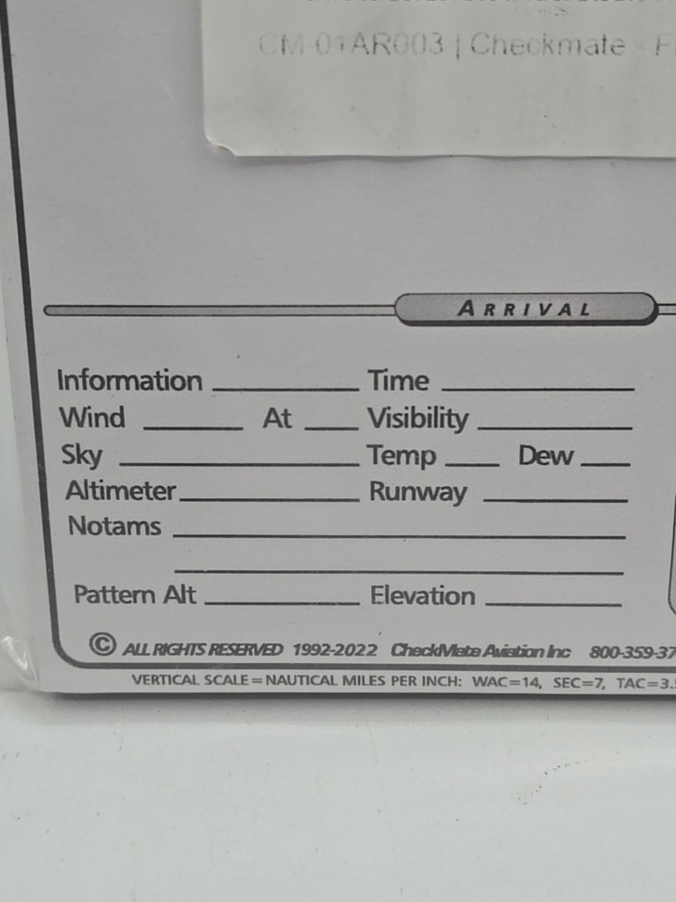 FlyWrite Pilot Cockpit Writing Pad