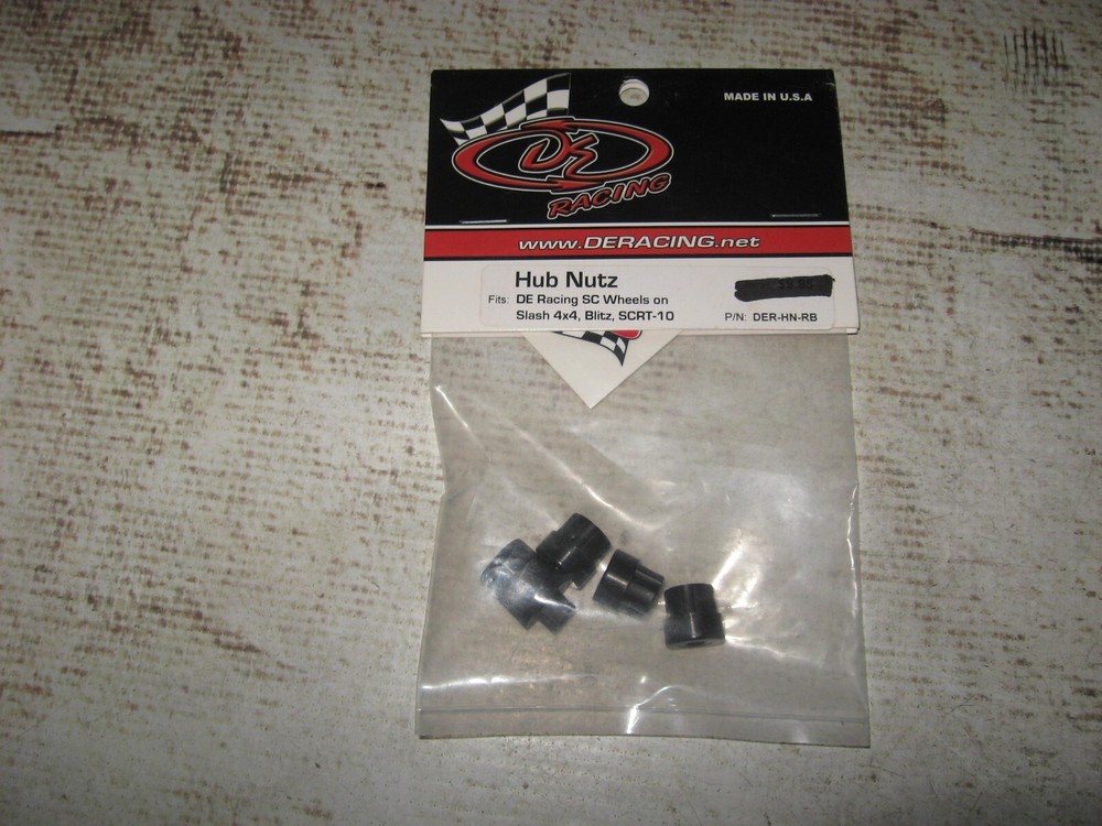 RC DE Racing Nuts (4) DER-HN-RB