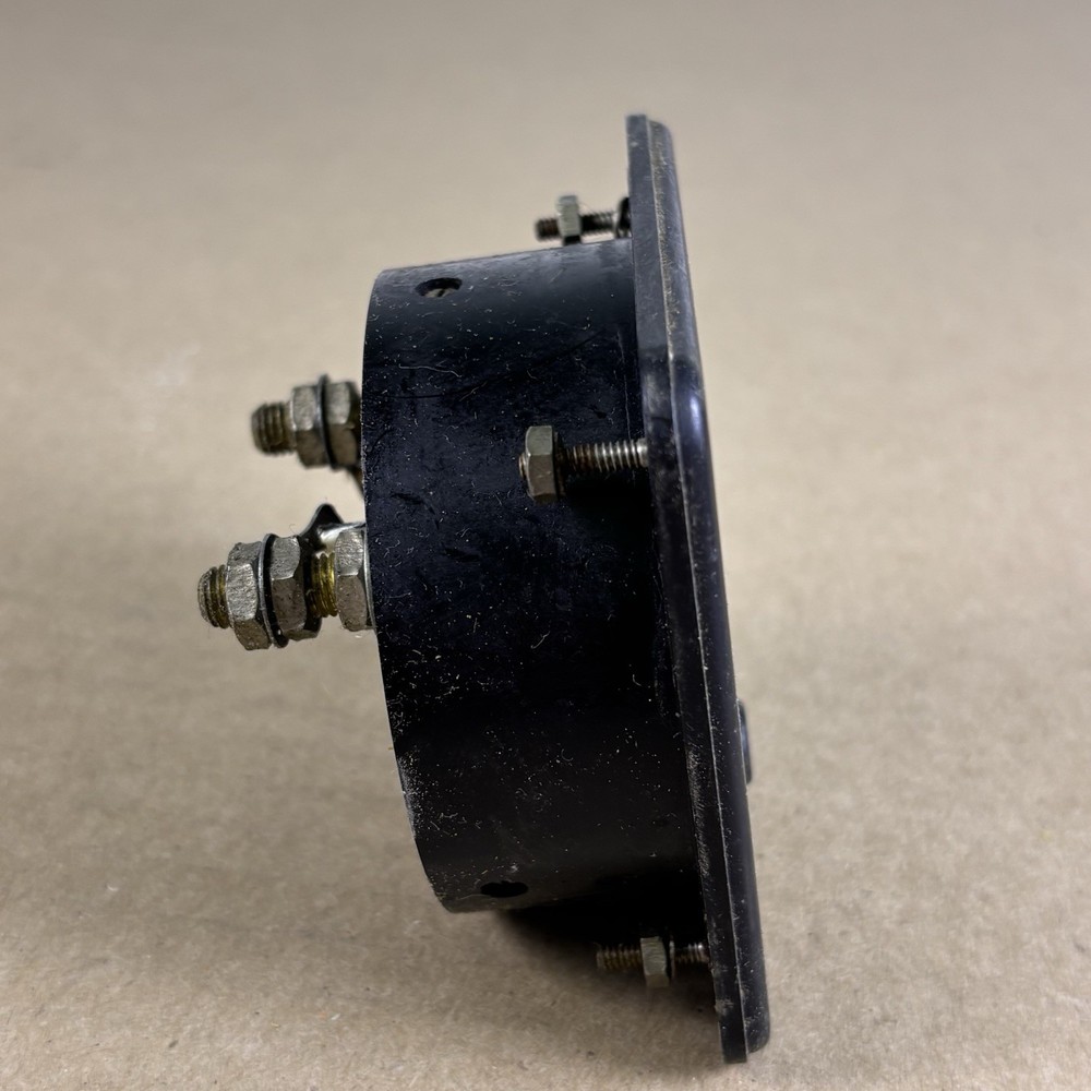 Weston Electrical Mod 301 Panel Meter Gauge Relative Output 0-8 & Microns 0-500