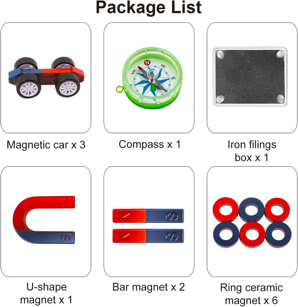 Science Magnet Kits for Kids: Educational Magnet Science Projects Experiment Too