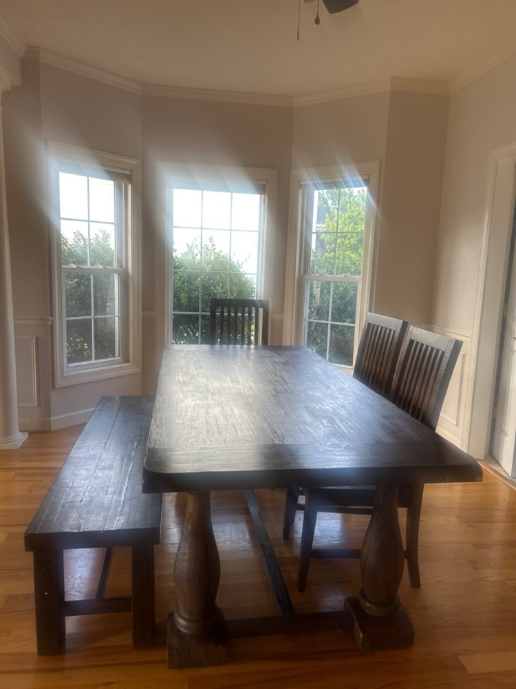 dining table and chairs