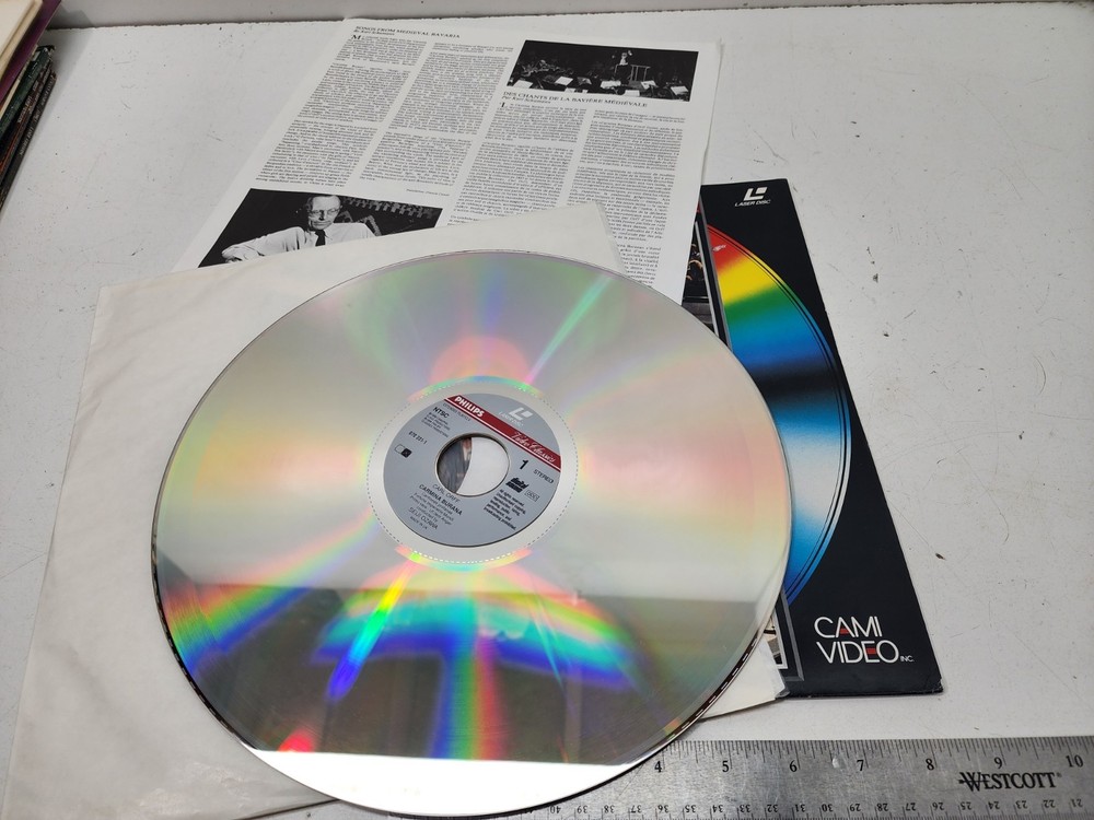Laserdisc-Carmina Burana- VG