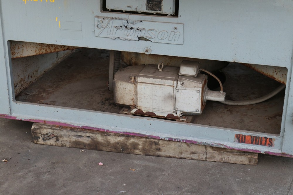 96" X 200,000 LB ARONSON WELDING TABLE: YODER #72507