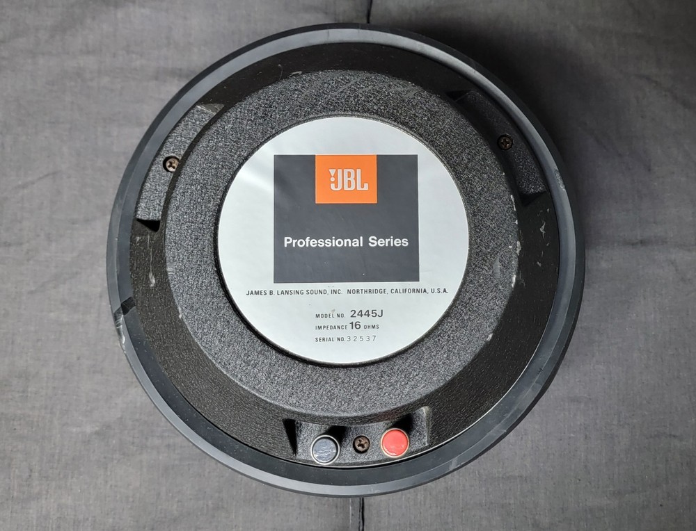 JBL 2445J Horn / High Frequency Driver 16 Ohms 2" Exit