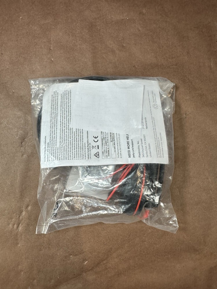 Plantronics Poly Blackwire 3210 Mono USB-C Ships Fast!