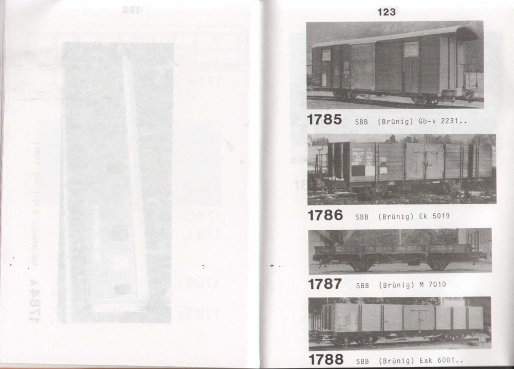 catalog HRF model railway studio 1989 - models in production D dd