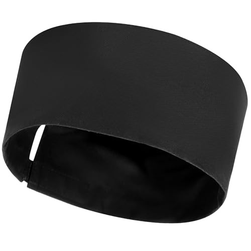 Chef Skull Cap – Adjustable & Breathable Mesh Chef Hats for Men One Size Black