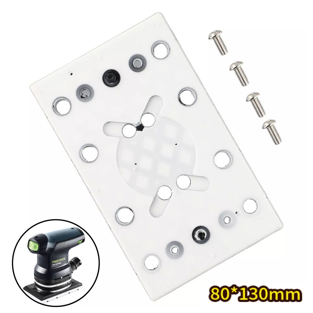 12-hole Sanding Pad Support-Plate For-Festool RTS 400 REQ Replacement-Pad US