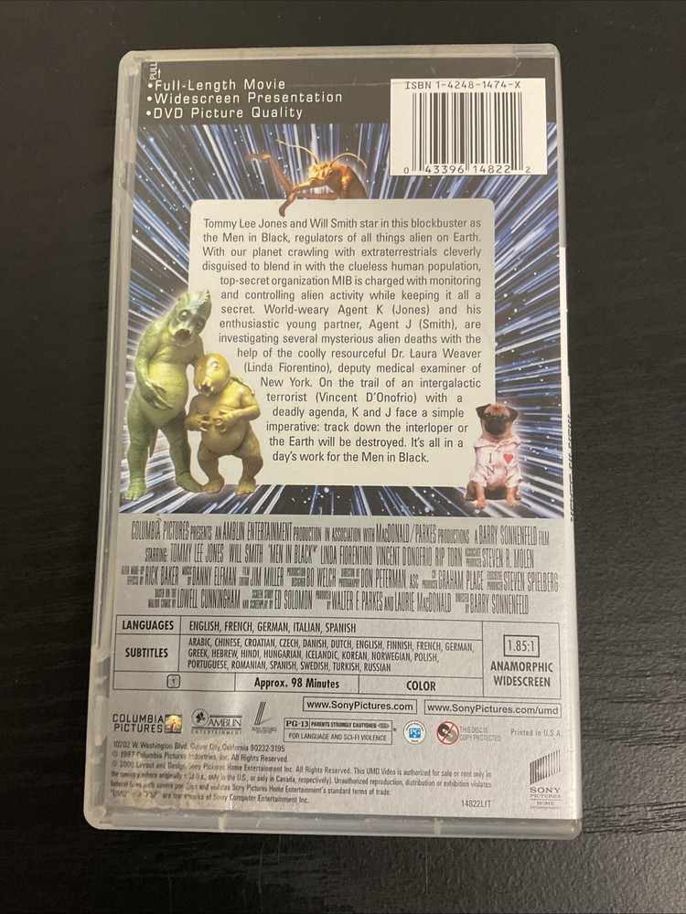 Men in Black (Uni Media Disc, 1997)