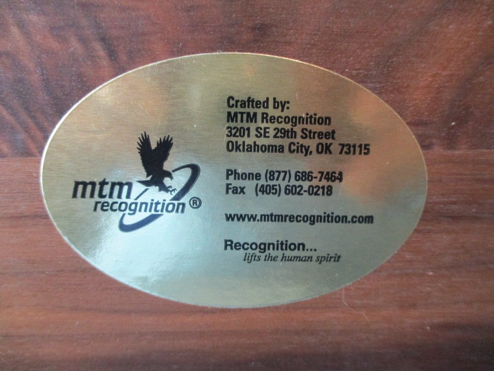 NASA MSFC SPACE SHUTTLE PROPULSION OFFICE DESKTOP EMPLOYEE AWARD