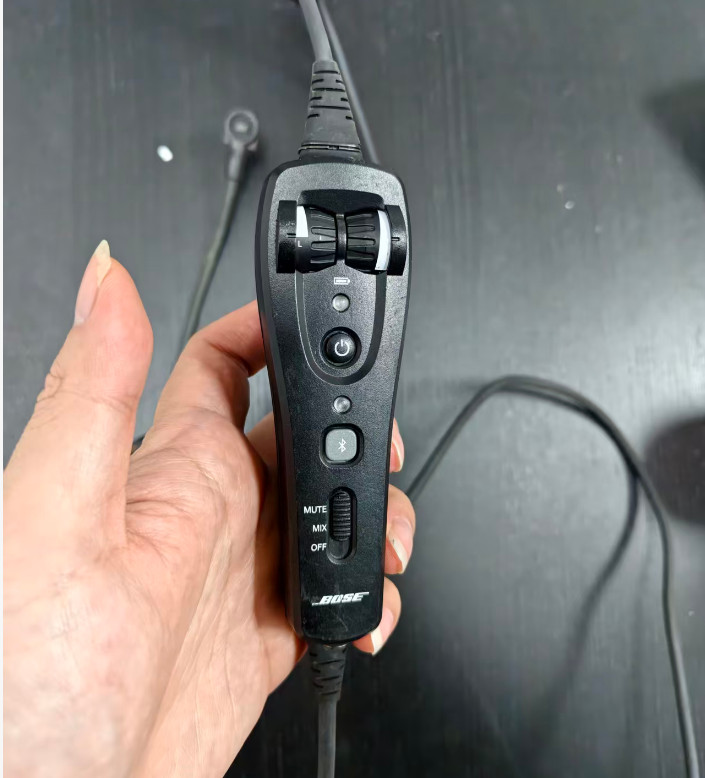 Bose-A20 Bluetooth Control Module +Triple Cable + Mic + Dual GA Twin Plug Adapte